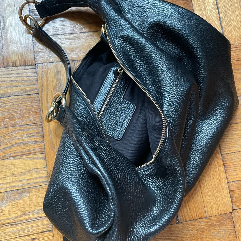 Hyer Goods Black Hobo Ring Bag - Picture 4 of 8